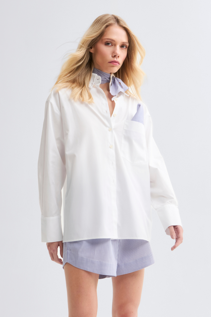 Camisa Candice Off White