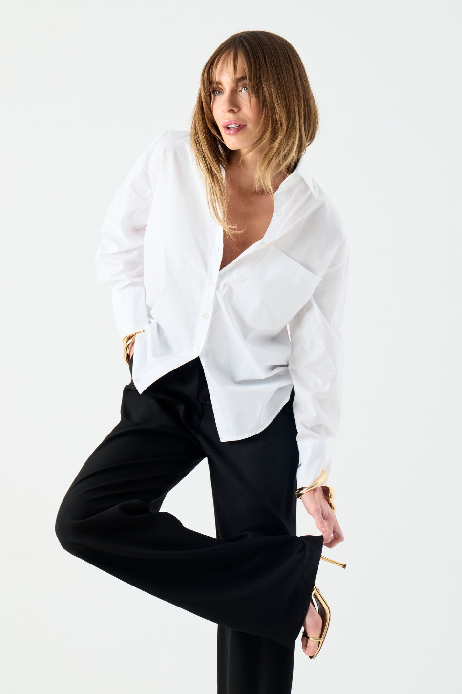 Camisa Candice Off White