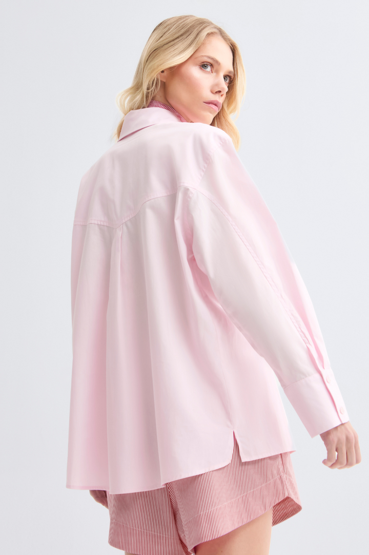 Camisa Candice Rosa Light