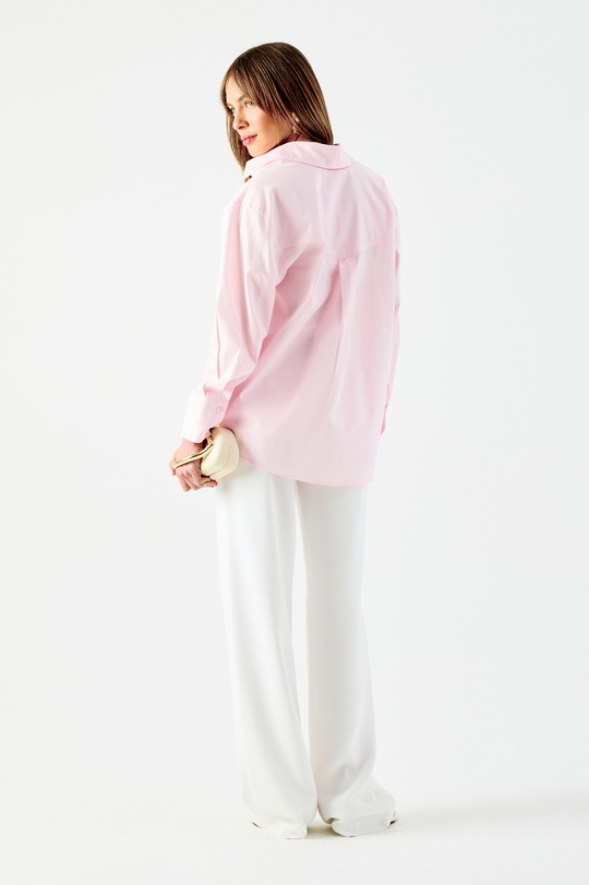 Camisa Candice Rosa Light