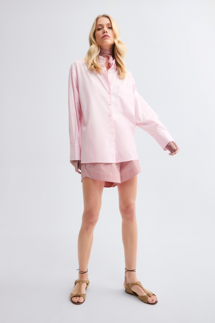 Camisa Candice Rosa Light