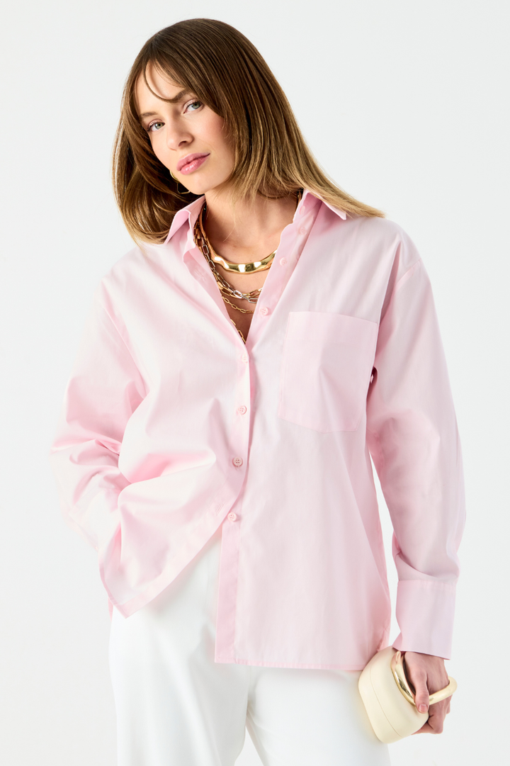 Camisa Candice Rosa Light