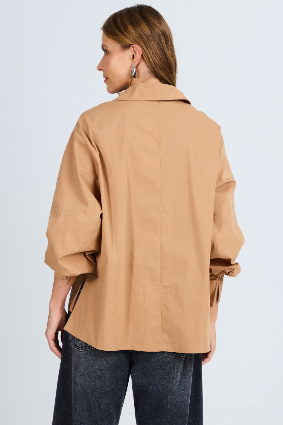 Camisa Olivia Caramelo