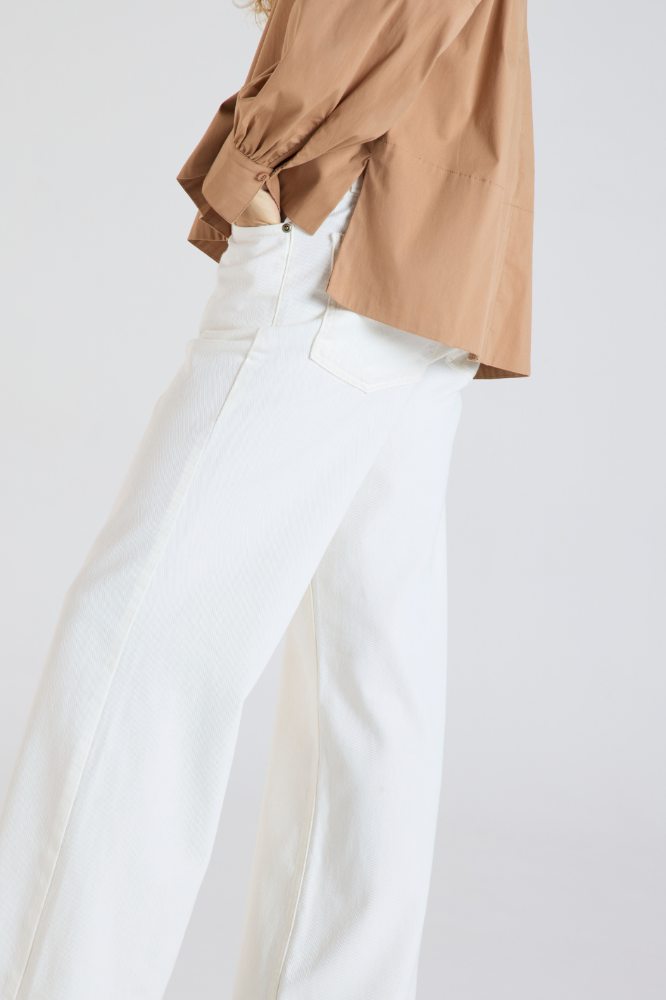 Camisa Olivia Caramelo