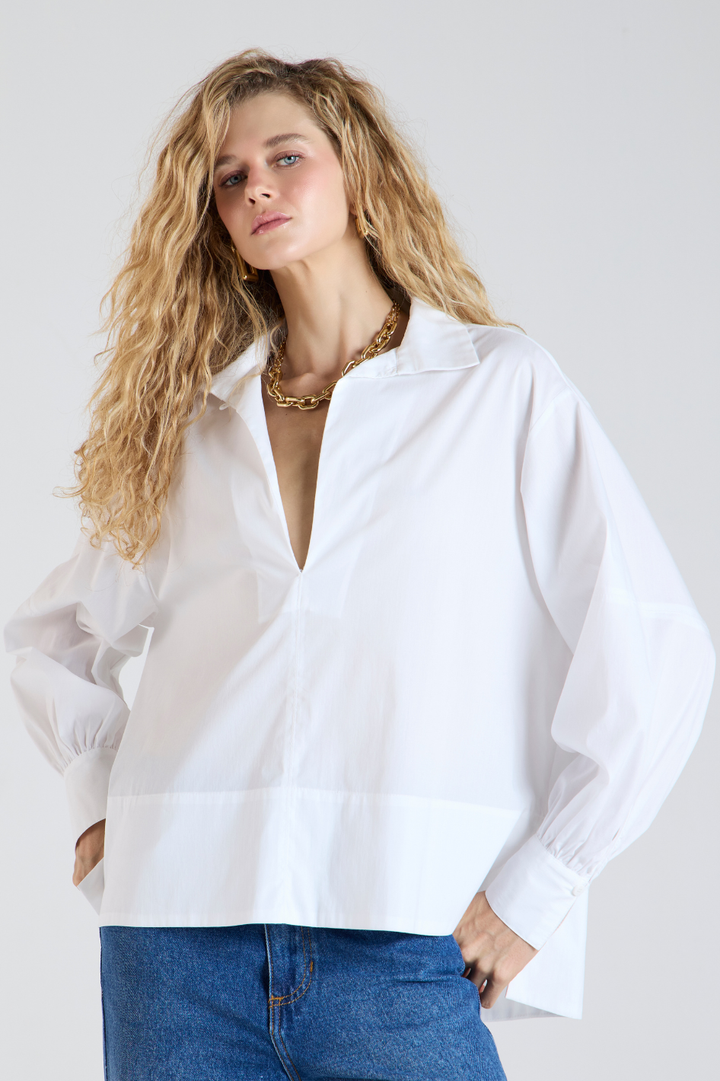 Camisa Olivia Branca