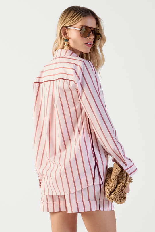 Camisa Serena Rosa Light