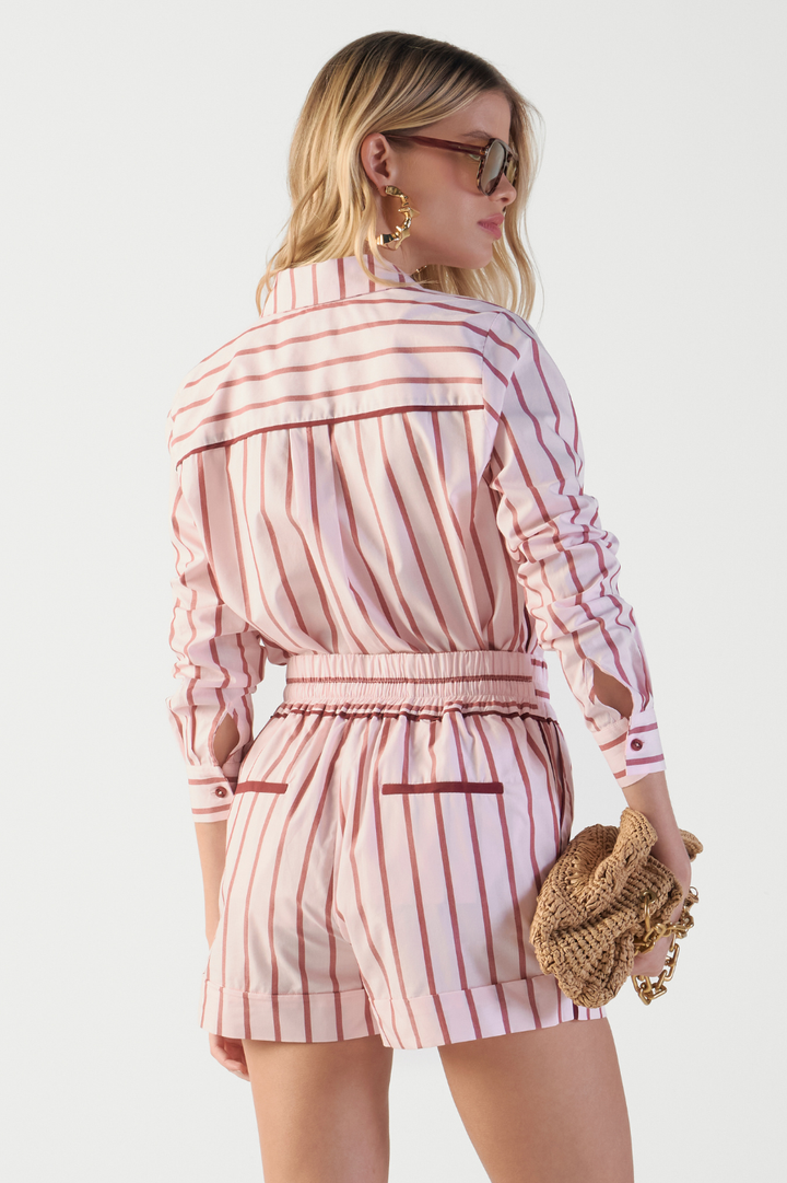 Camisa Serena Rosa Light