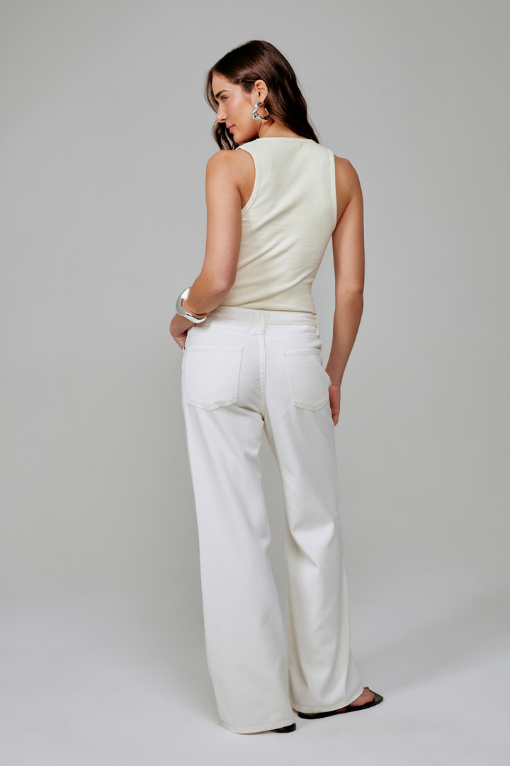 Regata Clarissa Amarelo Creme