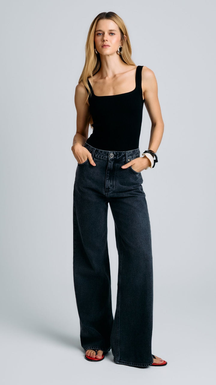 Regata Tricot Magda Preta