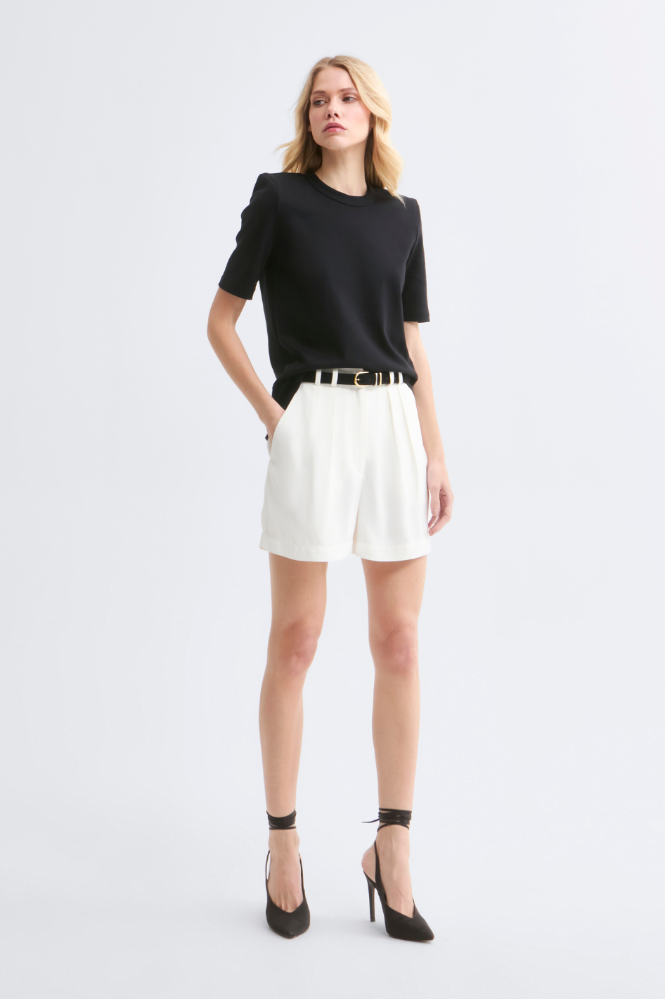 Shorts de Alfaiataria NEW Off Lais