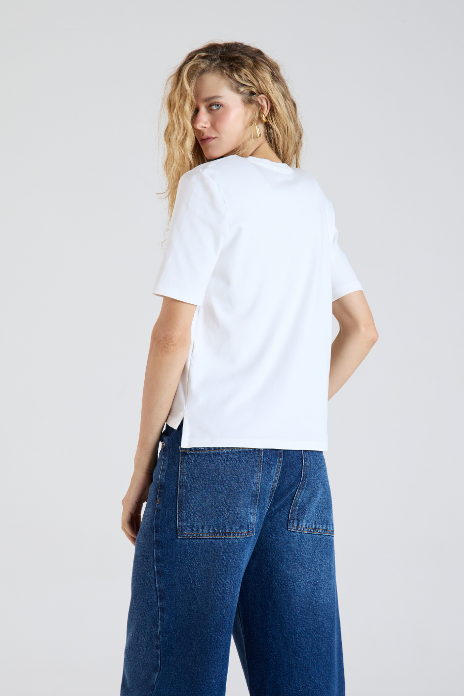 T-shirt Fran Off White