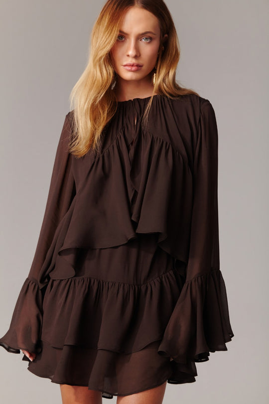 Vestido Marrom Jolie