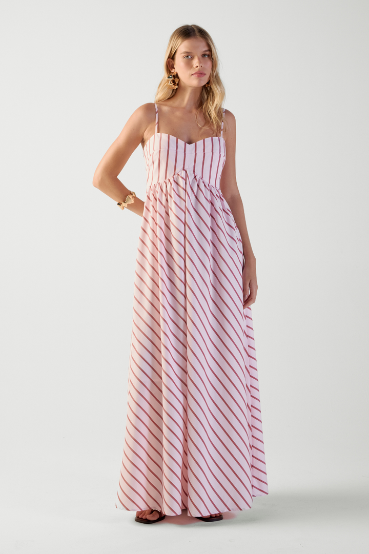 Vestido Serena Rosa Light