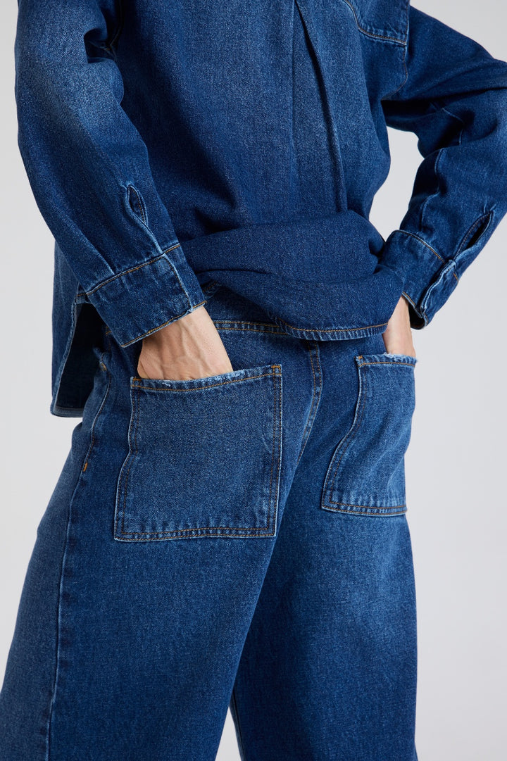 Calça Jeans Rob em jeans